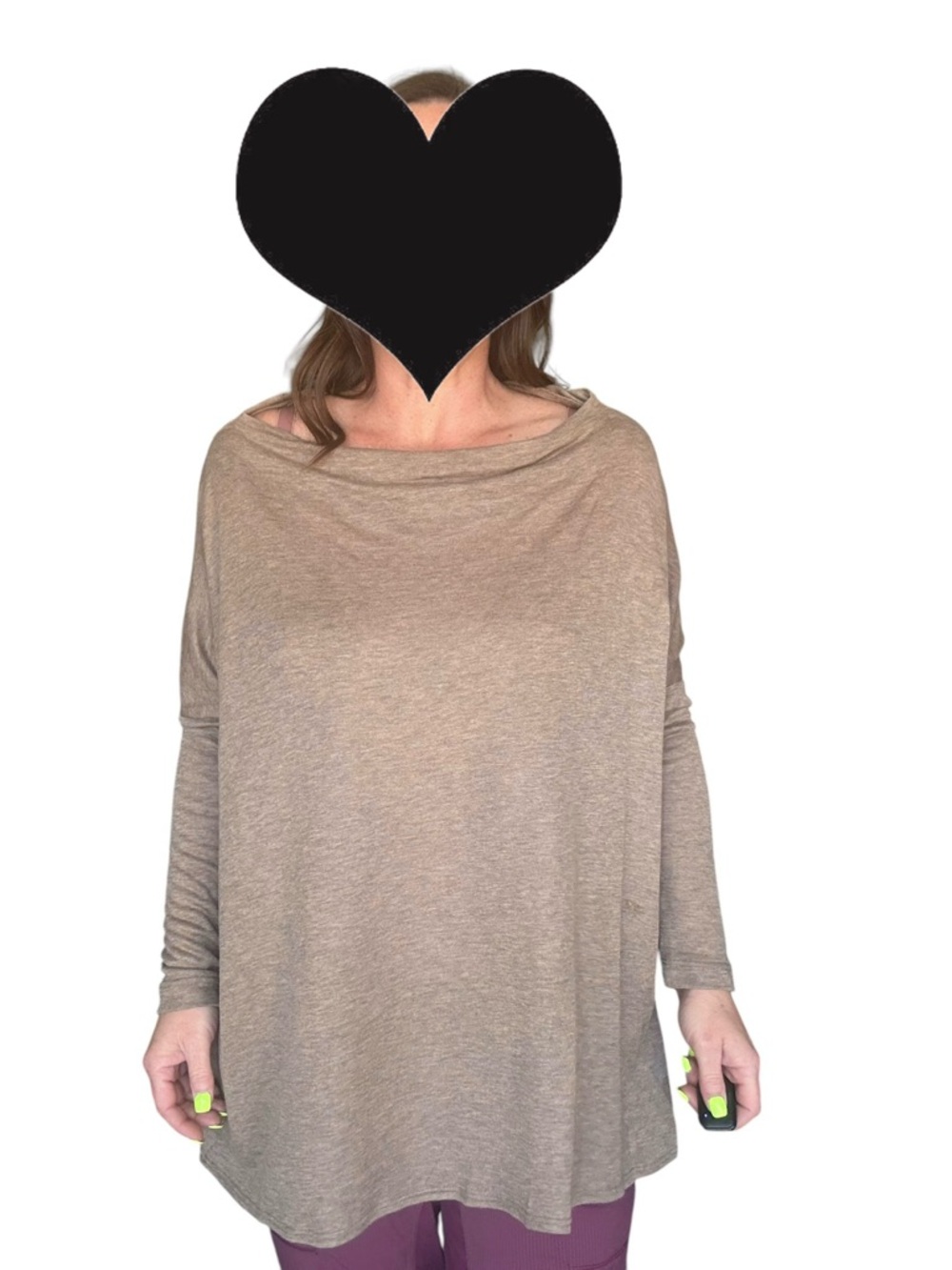 bryn WALKER NWOT Lightweight Beige Top - Picture 4 of 4